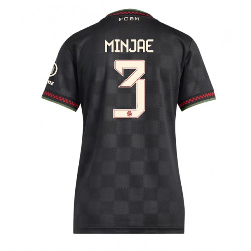 Stroje piłkarskie Bayern Munich Kim Min-jae #3 Koszulka Trzeciej dla damskie 2025-26 Krótki Rękaw